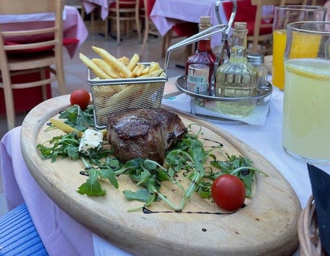 Istrian steak with fries